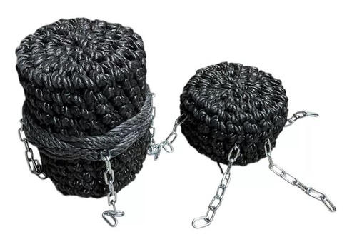 Short and long button - button, rope