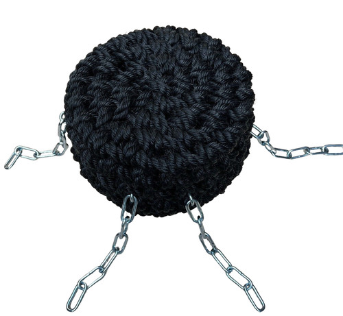 Short button rope fender - short,