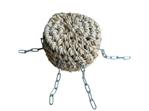 Short button rope fender - short,
