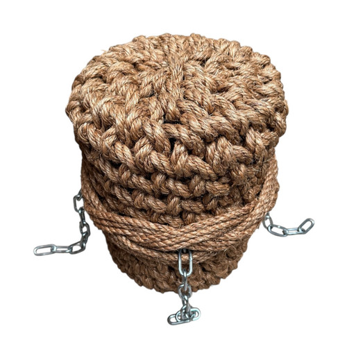Rope fender long button - rope,